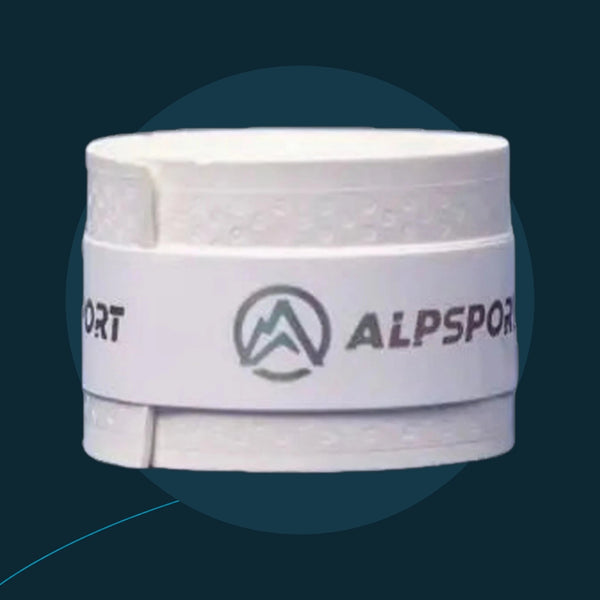 Bande de protection pour raquette de tennis Alpsport blanche