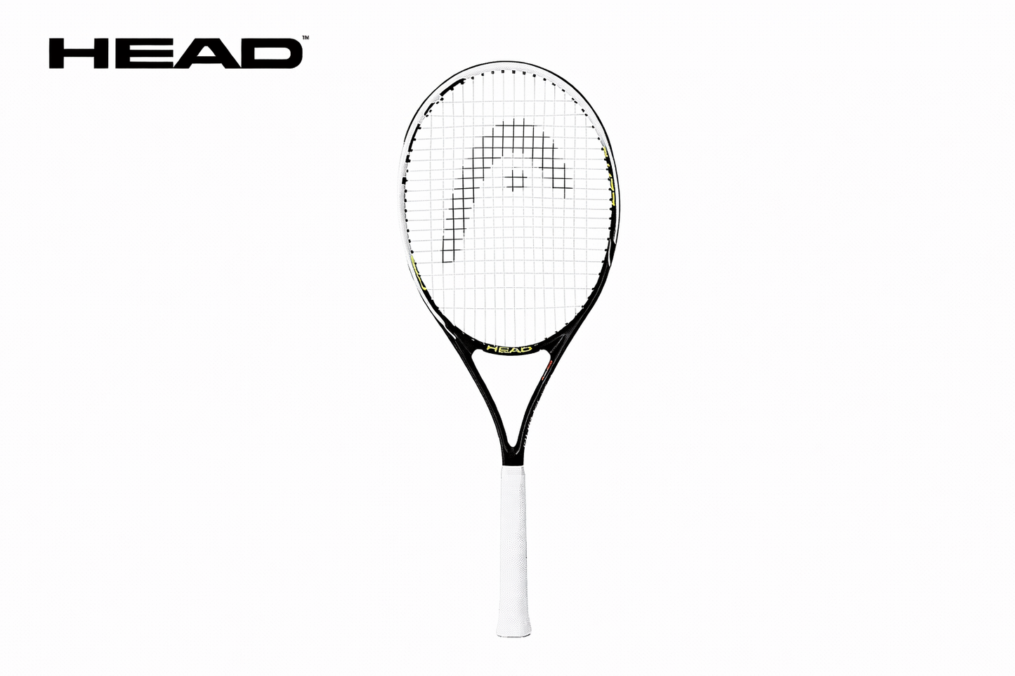 Raquette de tennis HEAD noir et blanc