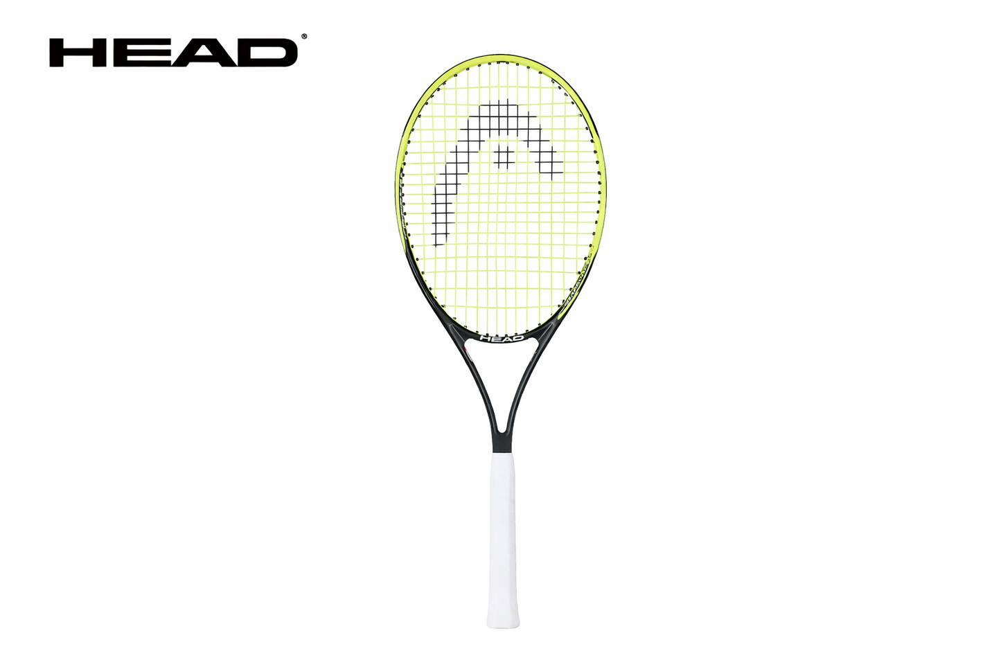 Raquette de tennis HEAD noir et jaune