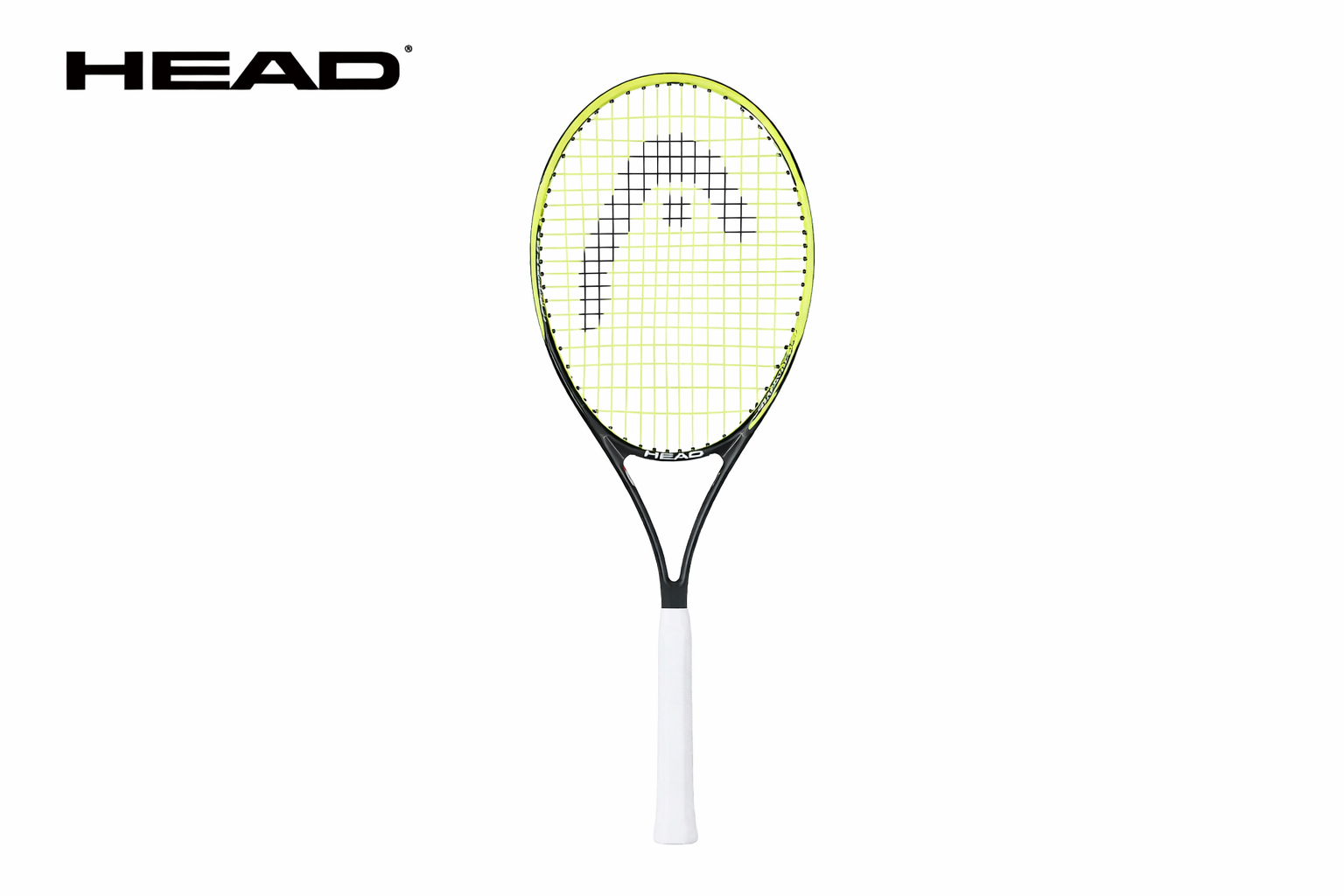 Raquette de tennis HEAD noir et jaune