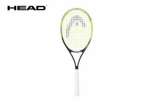 Raquette de tennis HEAD noir et jaune