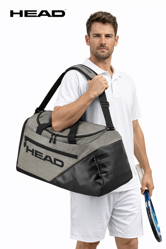 Sac de tennis HEAD gris/noir