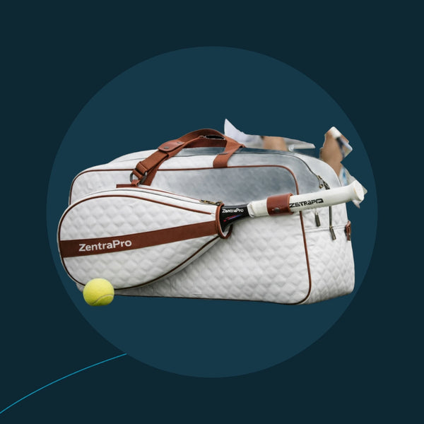 Sac de tennis mixte ZentraPro blanc