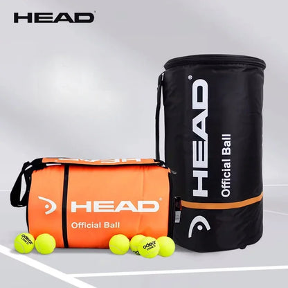 Tube bag HEAD noir/orange