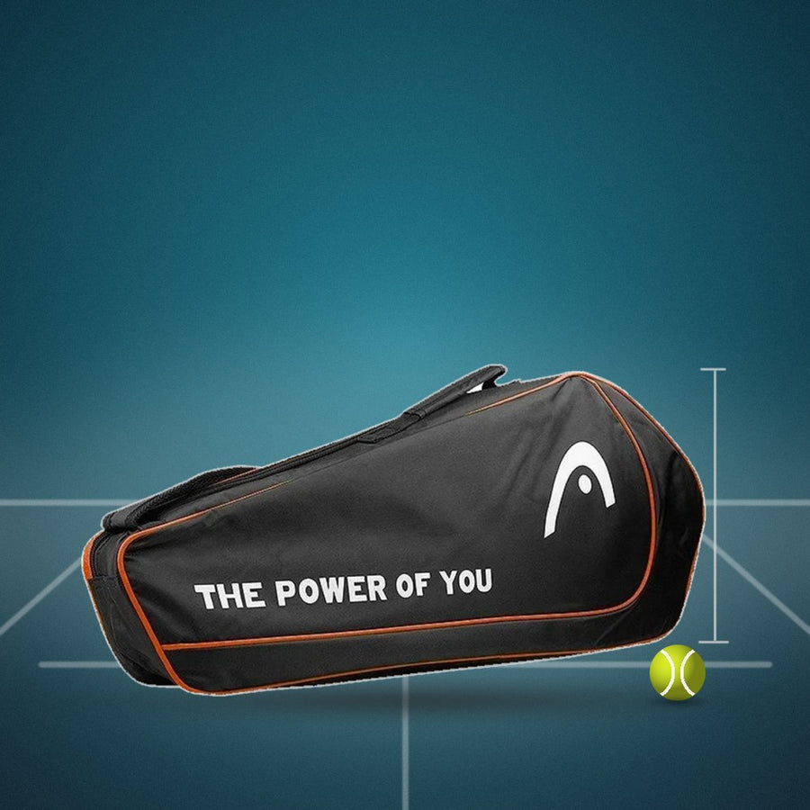 Sac de tennis HEAD Alcaraz orange et noir