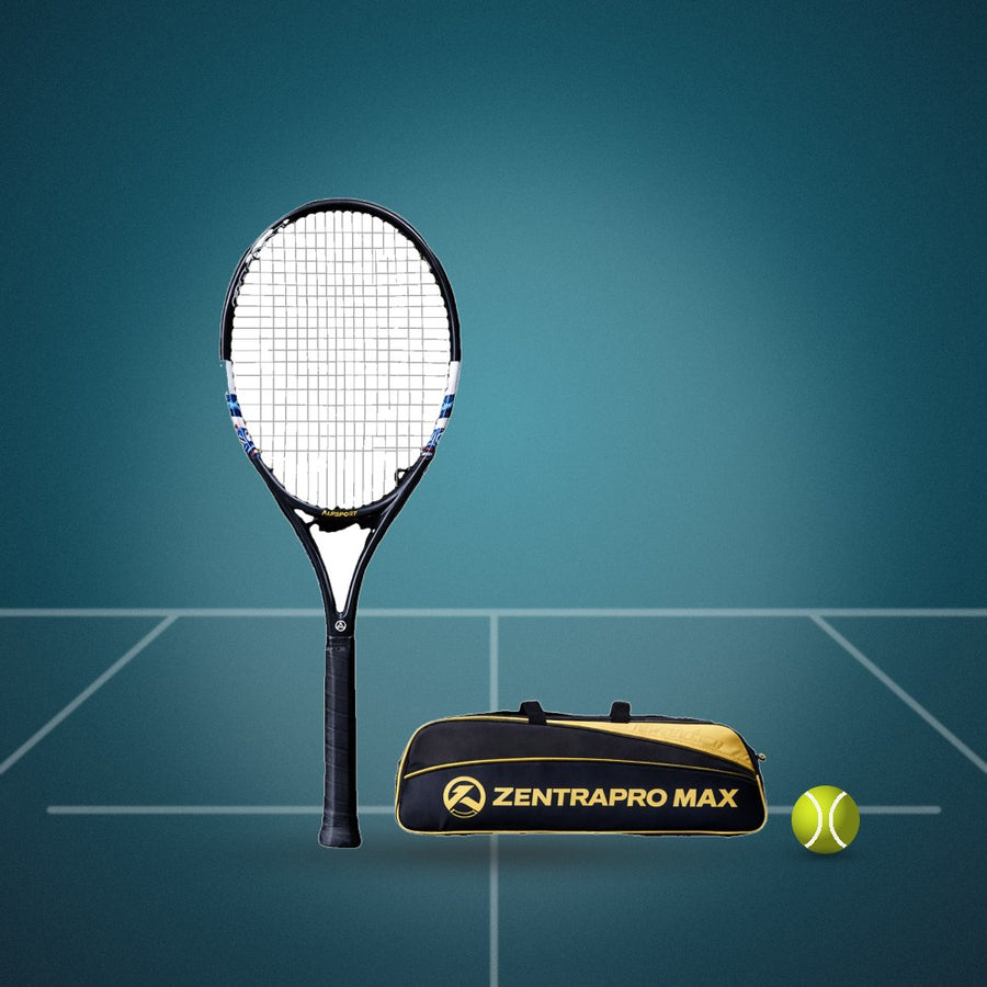 Raquette de tennis adulte Zentra MAX sur court