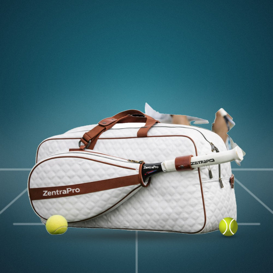 Sac de tennis mixte ZentraPro blanc